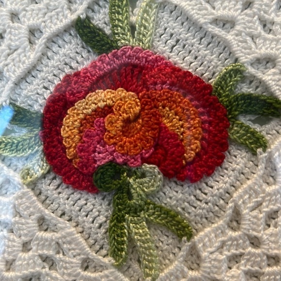 Vintage Professionally Framed Crochet Doilies Shabby Chic - Picture 3 of 11